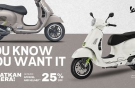 Hari Pelanggan Nasional, Piaggio Indonesia Tebar Promo hingga Rp25 Juta