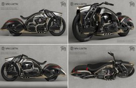 MWM Perkenalkan Motor Custom Luxury Berbasis Harley-Davidson Road Glide