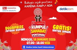 Daihatsu Kumpul Sahabat Hadir di Pontianak, Rayakan Long Weekend Seru Bersama Keluarga