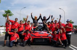 Toyota Gazoo Racing Indonesia Sabet Podium Kejurnas Sprint Rally 2026 Sumatera Utara