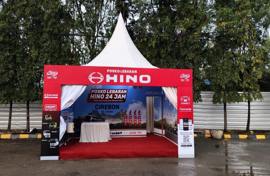 Hadapi Lonjakan Mudik, Hino Gelar 11 Posko dan 7 Bengkel Siaga