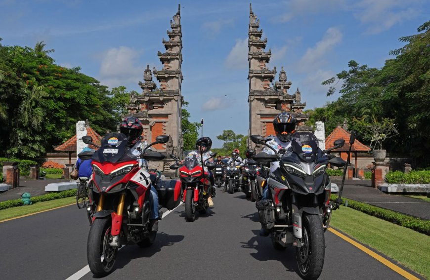 Ratusan Ducati Kuasai Jalanan Bali, We Ride As One Jadi Ajang Promosi Wisata Indonesia