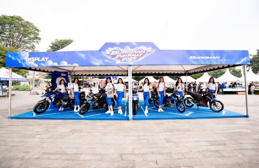 Ratusan Pengguna Burgman Street 125EX Padati Bekasi, Suzuki Bikin Rally Bernuansa Festival Urban
