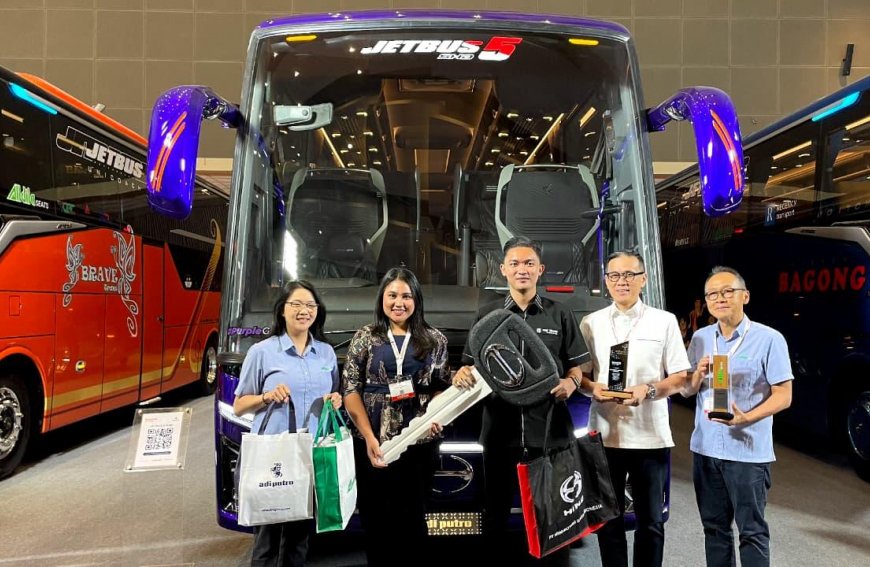 Hino RM 280 ABS Berbodi Jetbus 5 Resmi Mengaspal Bersama PO PHD Trans