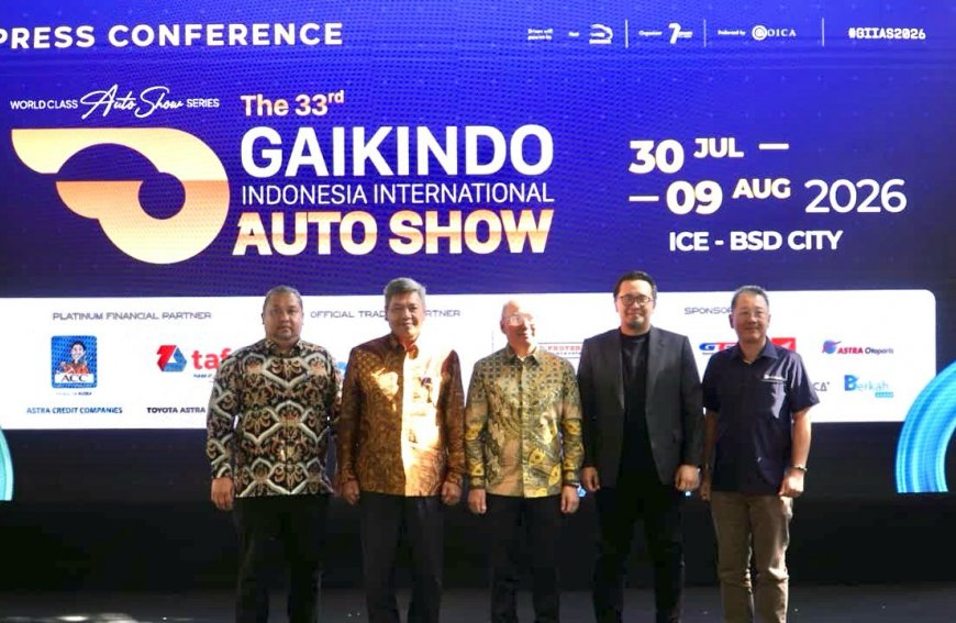 GIIAS 2026 Digelar Juli, Lebih dari 60 Merek Otomotif Global Dipastikan Hadir
