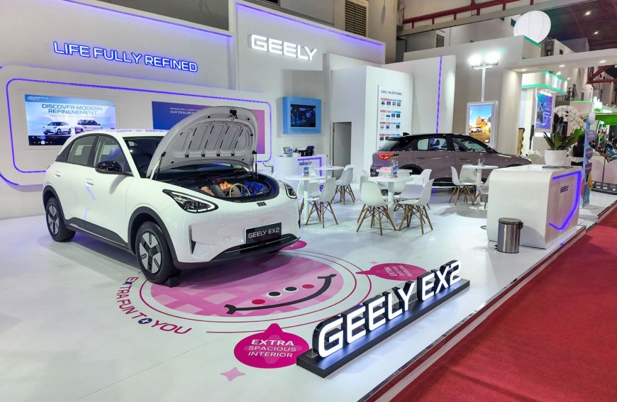 Geely EX2 Debut di Jakarta Fair 2026, Mobil Listrik Rp239 Jutaan dengan Jarak Tempuh Hampir 400 Km