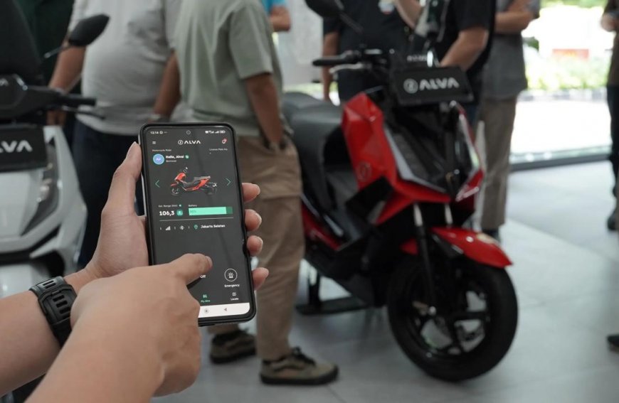 ALVA Gelontorkan Investasi Rp1 Triliun, Bangun Ekosistem Motor Listrik dari Pabrik hingga Charging Station