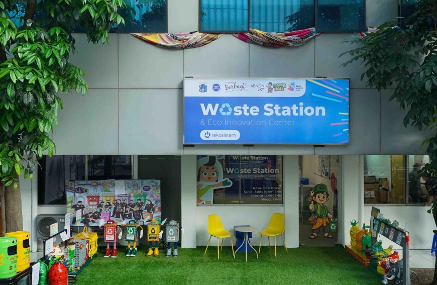 Toyota Bangun Waste Station di Balai Kota DKI, Dorong Budaya Daur Ulang Sampah