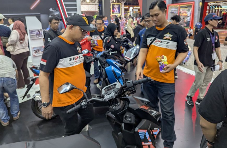 Booth Honda Diserbu Komunitas di JFK 2026, New Honda Vario EVO 160 Jadi Magnet Utama