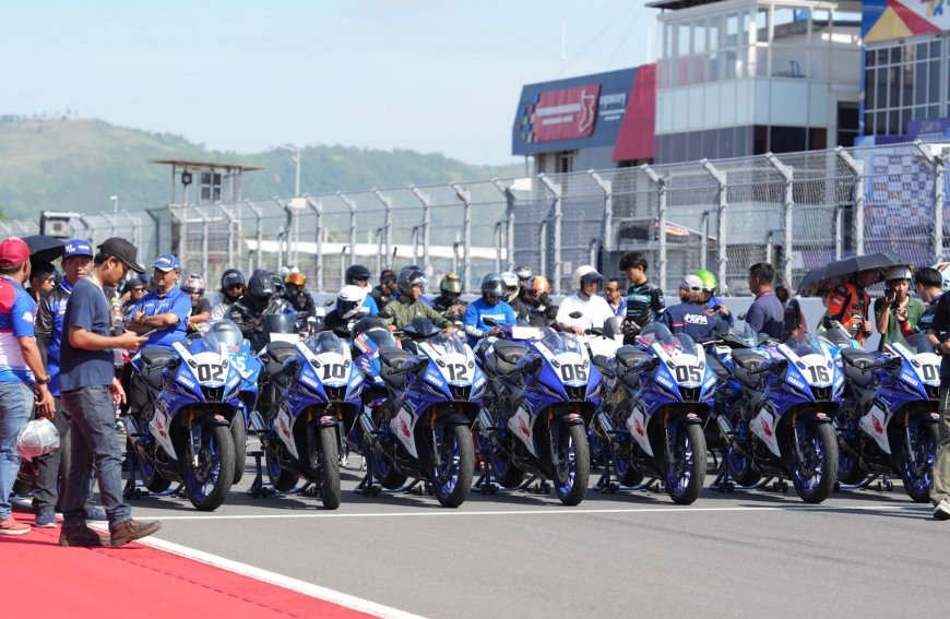 Rayakan 10 Tahun Yamaha Sunday Race, Mandalika Siap Jadi Pusat Balap Yamaha Asia Pasifik