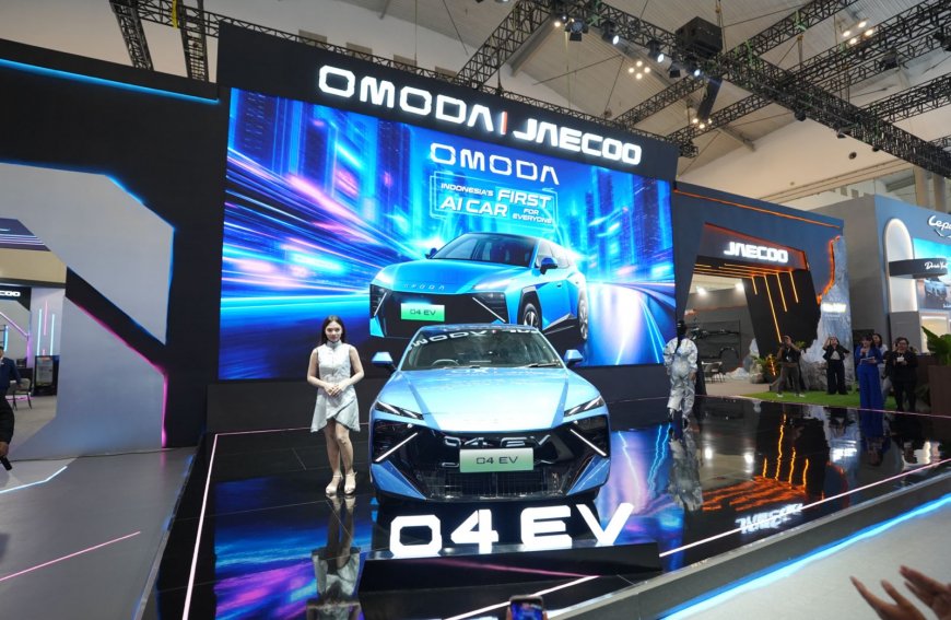 OMODA O4 EV Resmi Buka Pemesanan di GIIAS 2026, Tawarkan AI Car dengan Jarak Tempuh 553 Km