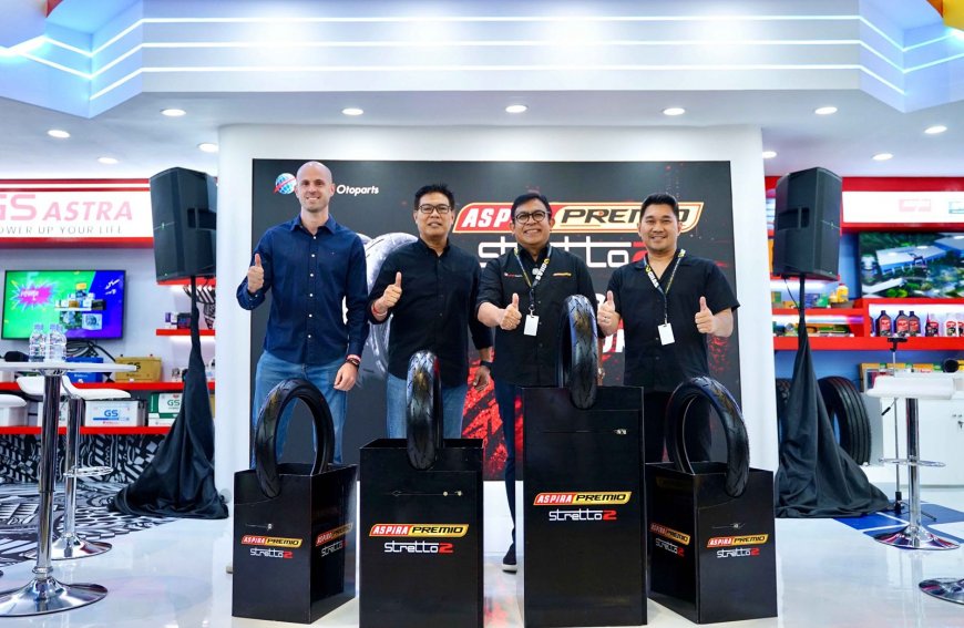 Sambut 50 Tahun, Astra Otoparts Luncurkan Ban Aspira Premio Stretto 2 untuk Skuter Matik