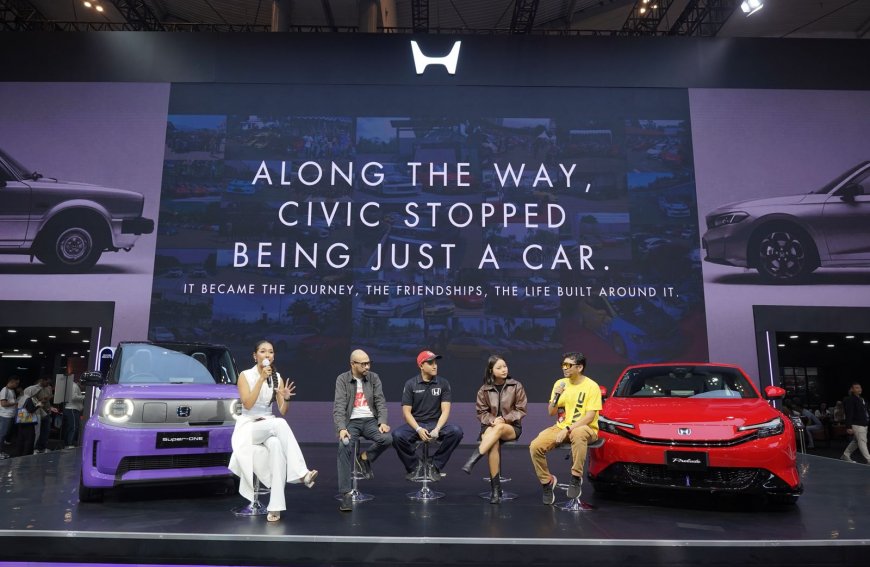 Honda Rayakan 50 Tahun Civic di Indonesia di GIIAS 2026, Ini Jejak Evolusi Sang Legenda