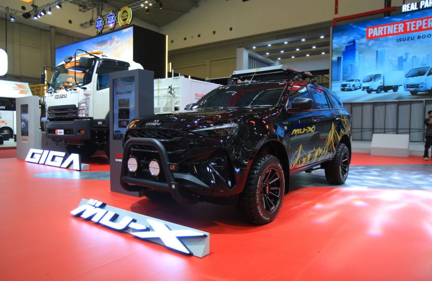 Isuzu New mu-X 4x4 Resmi Meluncur di GIIAS 2026, SUV Diesel Penantang Fortuner dan Pajero Sport