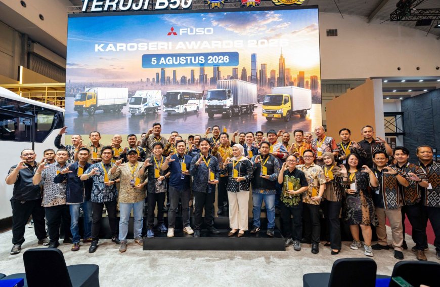 GIIAS 2026: Mitsubishi Fuso Naikkan Standar Karoseri, 34 Perusahaan Raih Sertifikasi Resmi