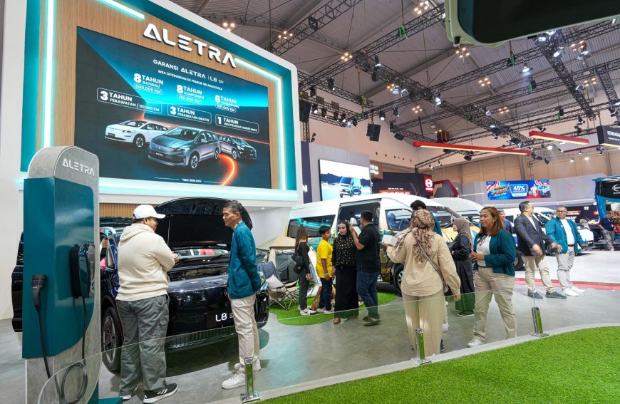 Aletra L8 Raih 512 SPK di GIIAS 2026, L7 Langsung Buka Pre-booking