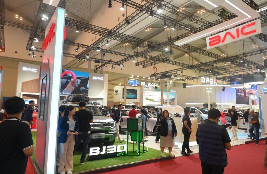 BAIC Bukukan 407 SPK di GIIAS 2026, BJ30 HEV Kalahkan Mobil Listrik T1
