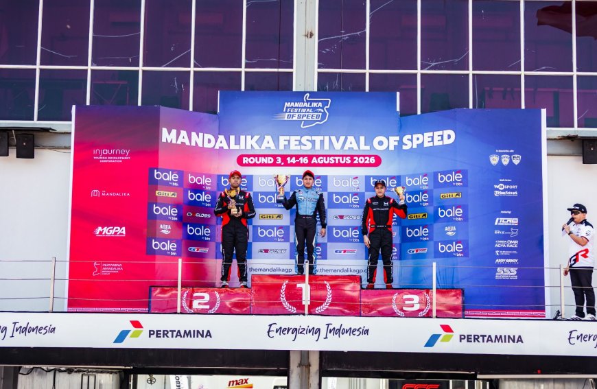 HRI Borong Kemenangan di Mandalika, 3 Pembalap Honda Pimpin Klasemen MFoS 2026
