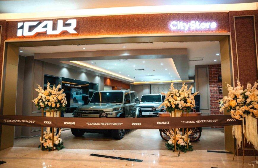 Perluas Pasar EV, iCAR Resmi Buka City Store Pertama di Medan