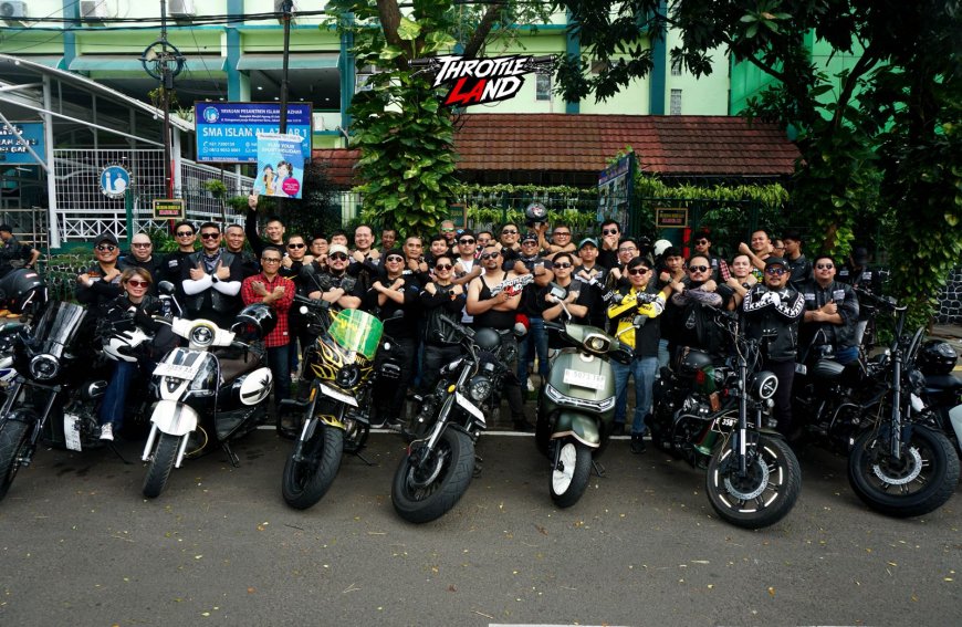 Throttle LAnd 2026 Hadir di Jakarta, Puluhan Komunitas Motor Bakal Tumpah Jadi Satu