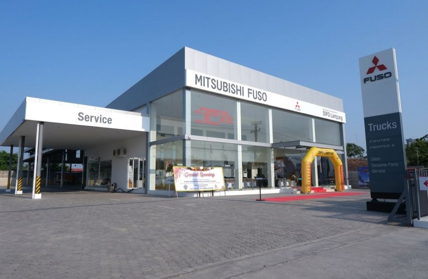 Mitsubishi Fuso Resmikan Diler ke-224 di Lampung, Layani Truk hingga 15 Unit per Hari