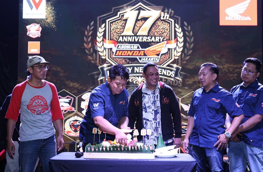AHJ Rayakan 17 Tahun, 55 Komunitas Honda Kini Bernaung dalam Satu Wadah