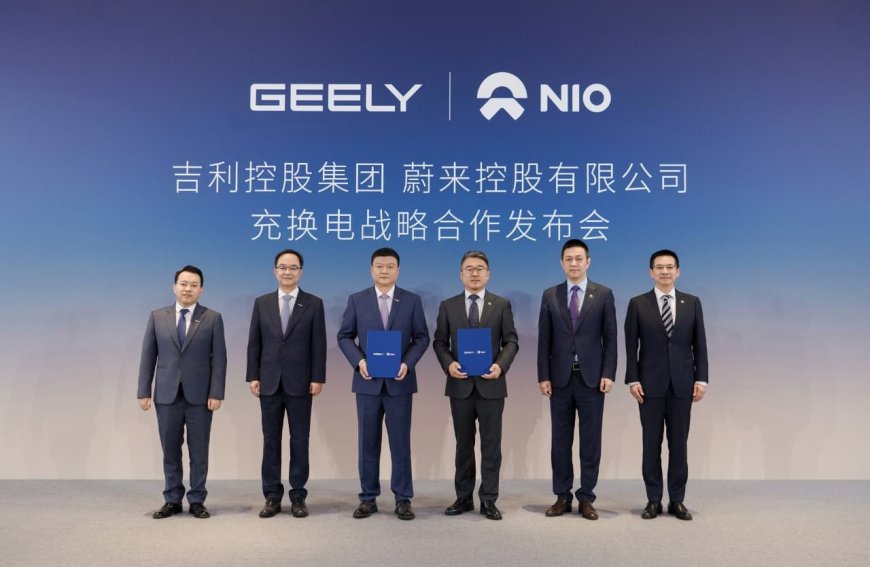 Geely dan NIO Gabungkan Ekosistem Charging dan Battery Swapping