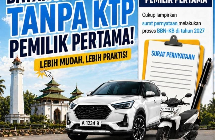 Bayar Pajak Motor Tanpa KTP Pemilik Lama, Ini Syarat dan Batas Waktunya