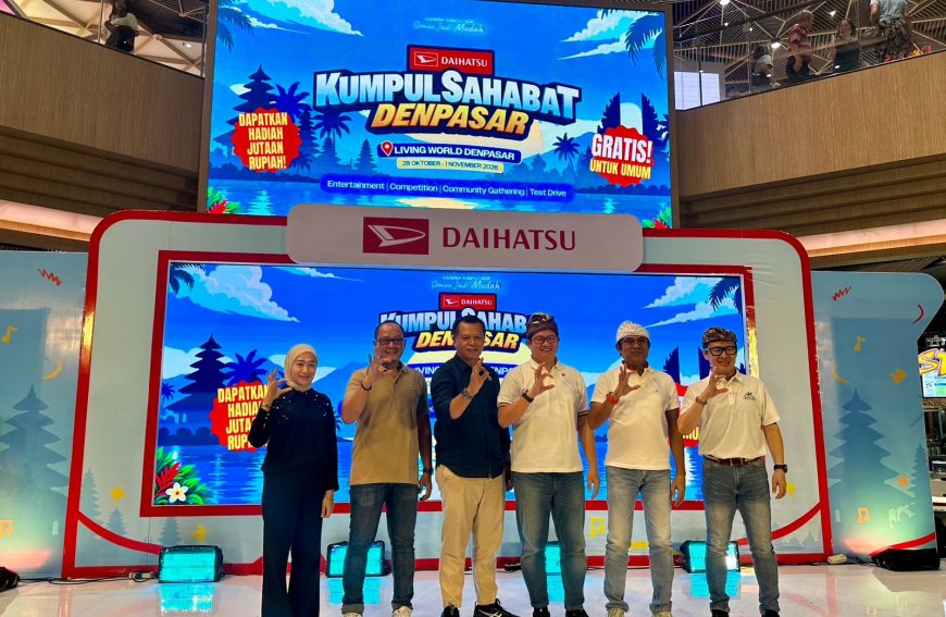 Daihatsu Kumpul Sahabat Denpasar Resmi Dibuka, UMKM Lokal Ikut Unjuk Gigi