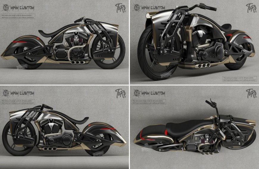 MWM Perkenalkan Motor Custom Luxury Berbasis Harley-Davidson Road Glide
