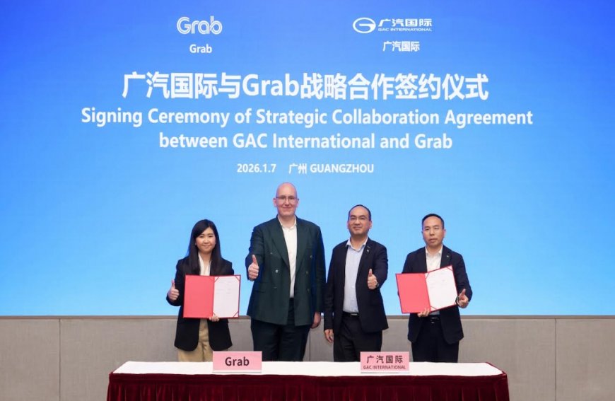 Grab Gandeng GAC, Tingkatkan Pengalaman Ride-Hailing Kendaraan Listrik di Asia Tenggara