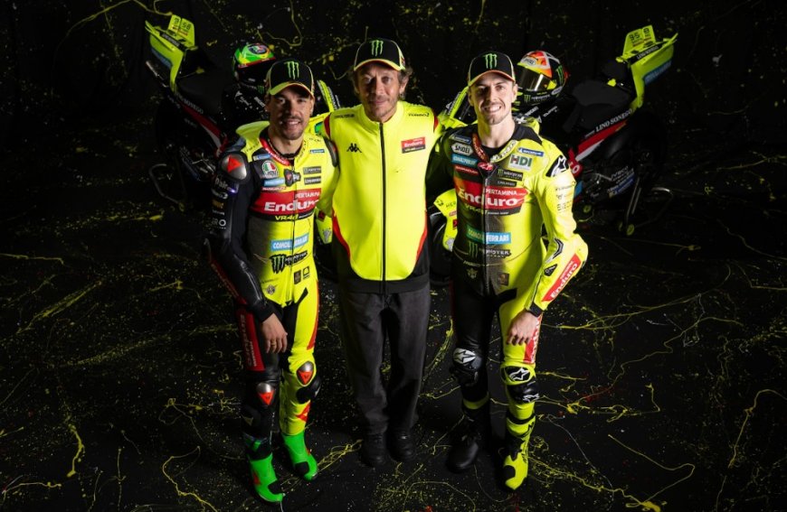 Jelang Balap MotoGP 2026, Tim Balap Milik Valentino Rossi Kembali Gunakan Warna Keramat