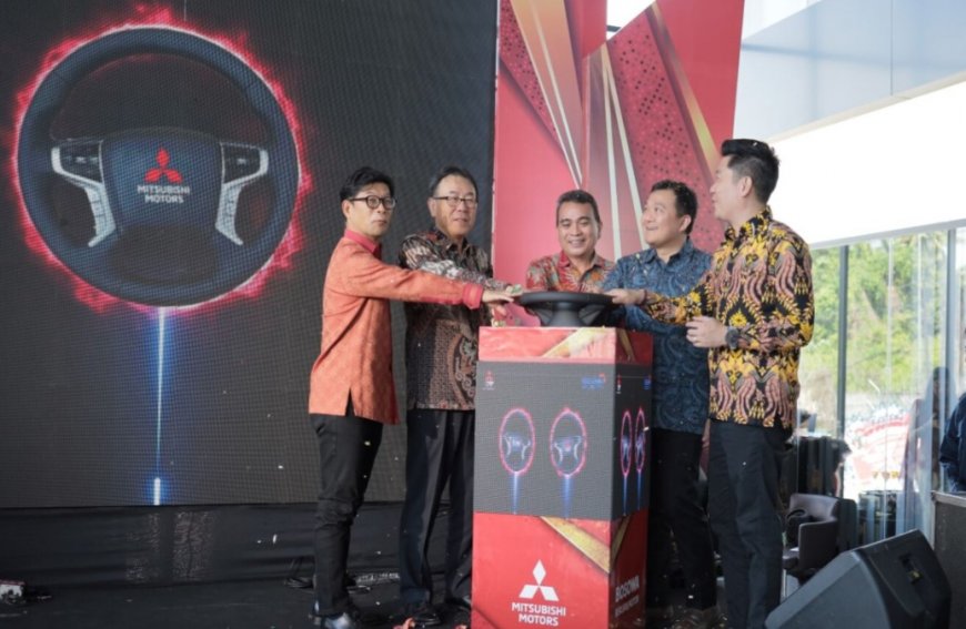 Buka Diler Baru dan Fasilitas Cat Bodi, Mitsubishi Motors Perkuat Layanan di Sulawesi Utara