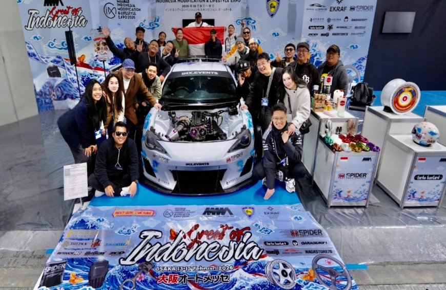NMAA Great of Indonesia, Modifikator Indonesia Bikin Pengunjung di Jepang Berdecak Kagum