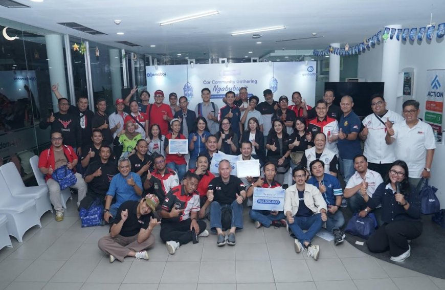 Komunitas Mobil Tambah Ilmu, Kolaborasi Garda Oto & OLXmobbi Edukasi Keselamatan Berkendara Saat Mudik