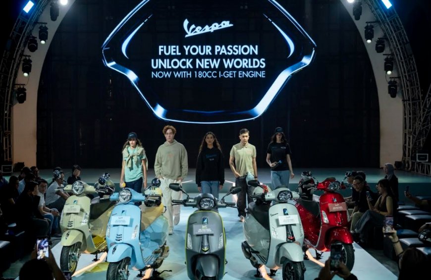 Performa Lebih Gahar, Vespa Resmi Luncurkan Primavera dan Sprint 180cc Terbaru