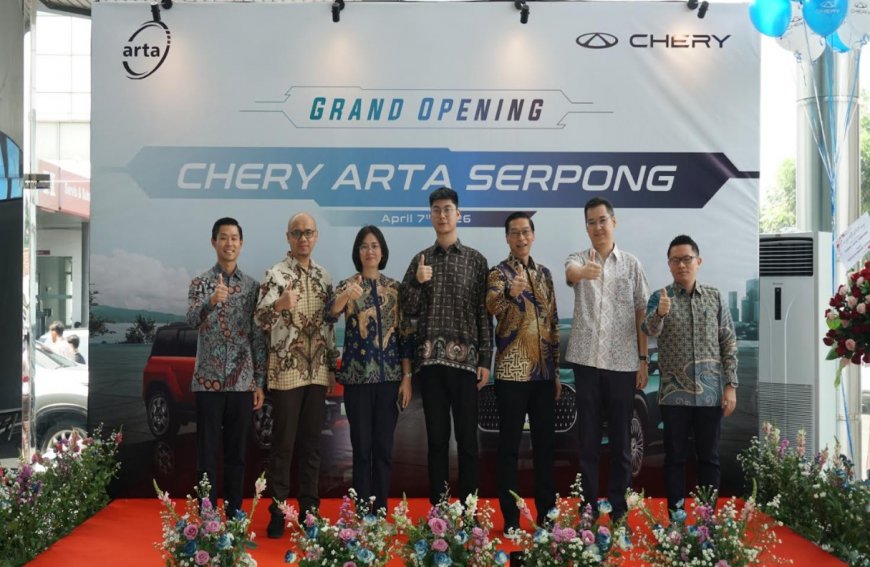 Terus Perluas Jaringan, Chery Resmikan Dealer 3S Baru di Serpong