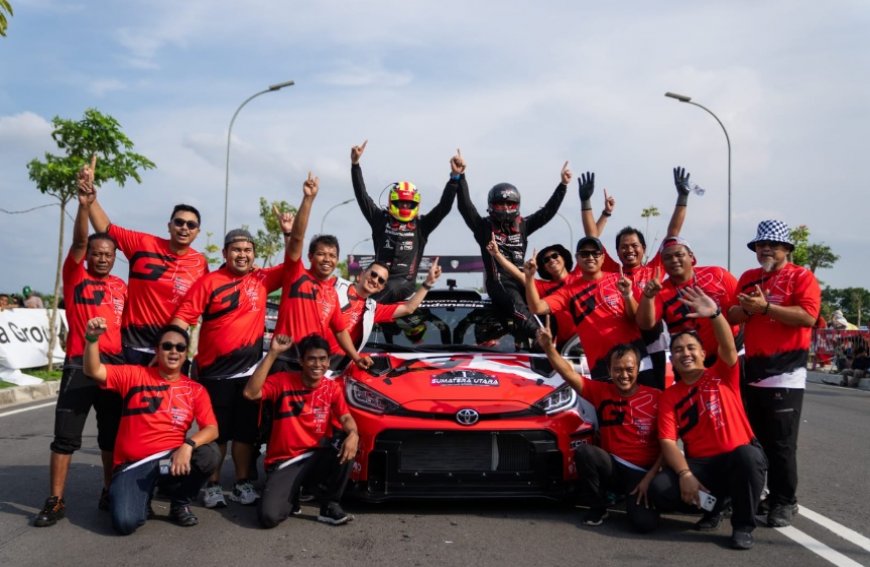 Toyota Gazoo Racing Indonesia Sabet Podium Kejurnas Sprint Rally 2026 Sumatera Utara