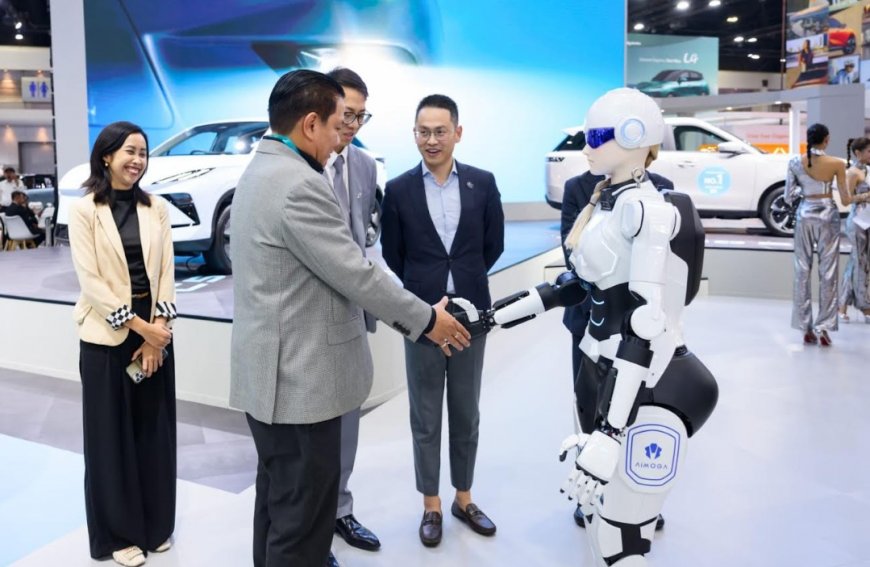 Kenalan dengan AiMOGA, Robot Pintar Seperti Manusia Garapan Chery