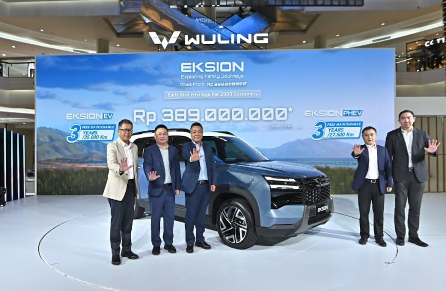 Usung Teknologi EV & Plug-in Hybrid, Wuling Eksion Dibanderol Mulai Rp 300 Jutaan