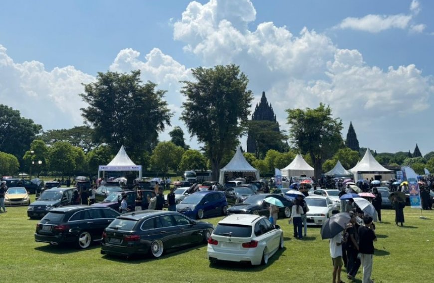 IMX 2026 Prambanan Resmi Dibuka, Pelataran Candi Prambanan Banjir Mobil Modifikasi